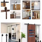 Door Doors Sliding Barn Wood Door Iron Sliding Bypass Barn Door Hardware For Wooden Doors