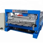 Galvanized Plate Roof Sheet Tile Roll Forming Machine YX28-1013 HF