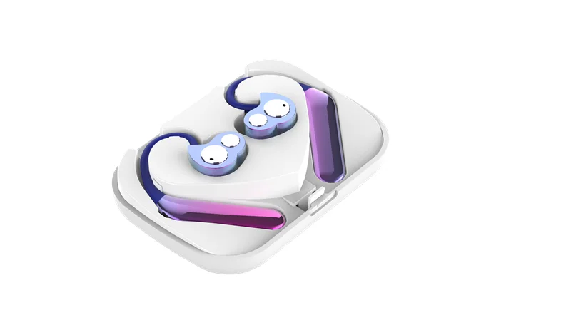 Earphones X6 TWS Ear hook Headset , noise cancelling wireless tws earbuds v5.0 bluetooth for mobile phone gaming - ANKUX.COM