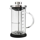 360ML/600ML Glass French Press Coffee Maker Tea Pot French Cafetiere Permanent Coffee Filter Baskets Espresso Kitchen Tea Maker