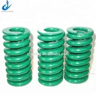 High-temperature steel hot coiled compression spring
