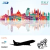 China Forwarding Agent to Italy Logistics Partner Air Express Shipping