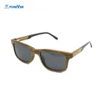 FX15100 spring hinged wooden sun glasses for young men