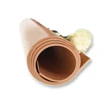 Natural color EPDM SBR pure gum Rubber Reinforced Waterproof Membrane Rubber Sheets