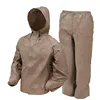 High Quality Custom Blank Hooded Light Weight Fashion Womens Men Rain Coat Suit Set Raincoats Waterproof