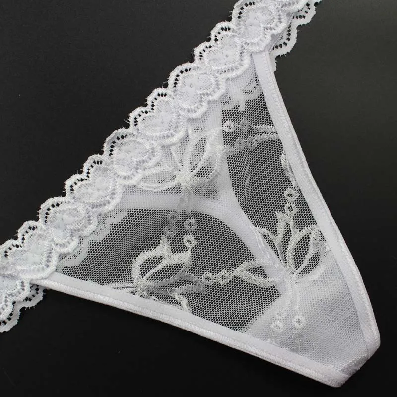 Stock Best seller Cute sey panties full lace Transparency tanga Underwear women Underpants thongs Knickers Underwear Lingerie cl