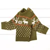 YY10137A Winter new design knitwear for children Christmas baby sweater wholesale funny kids toddler sweater