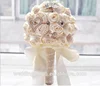 Newest Style Bridal Holding Flowers Handmade Simulation Flowers Wedding Supplies Bouquets Artificial Flower Decoration Props
