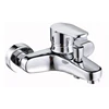 Sanyin Manufactory Durable Single Handle Deck Mounted Stainless Steel Plastic Zinc Bathroom Bathtub Mixer Tap Faucet