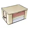Heavy Duty Non Woven Organizer Home Large Clothes Storage Box For Cloth