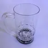 Hot sale LED Beer mug with drilling surface Halloween LED light up party decoration cup