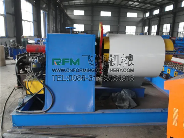 FX hydraulic aluminum steel coil material decoiler for sale