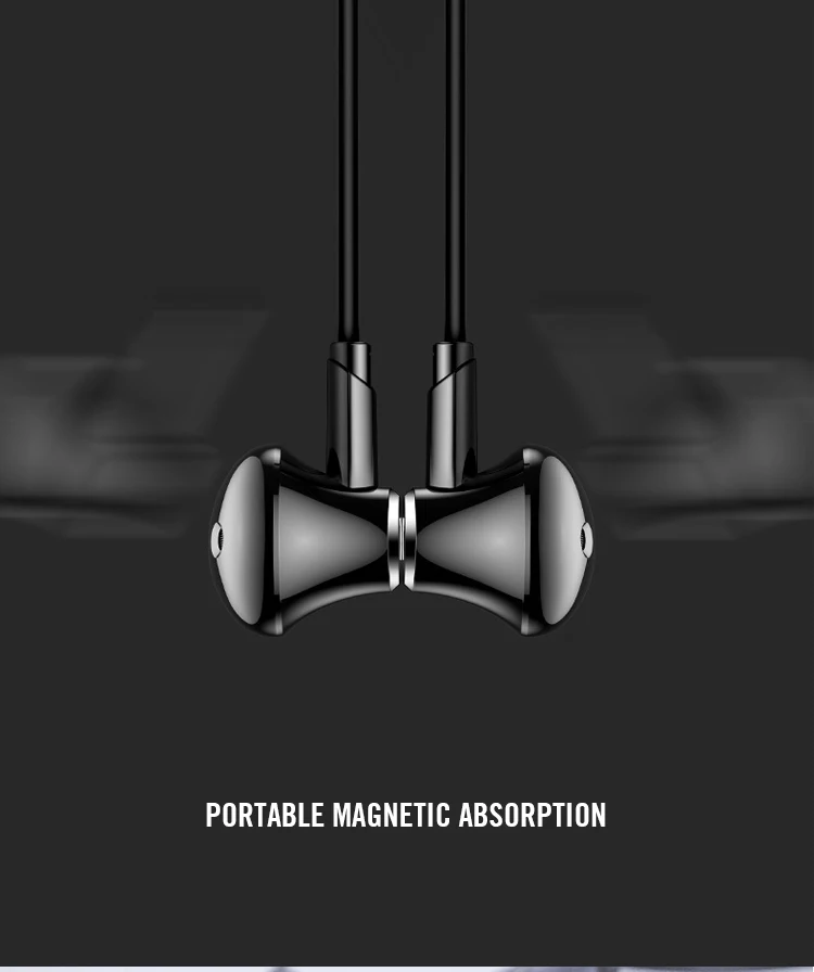 New Trending Bluetooth Wireless Earbuds Waterproof Magnetic Sport Neckband Headphone for India - ANKUX.COM