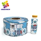 Hot Sale shrink label_pvc shrink label_pvc shrink sleeve label for Bottles