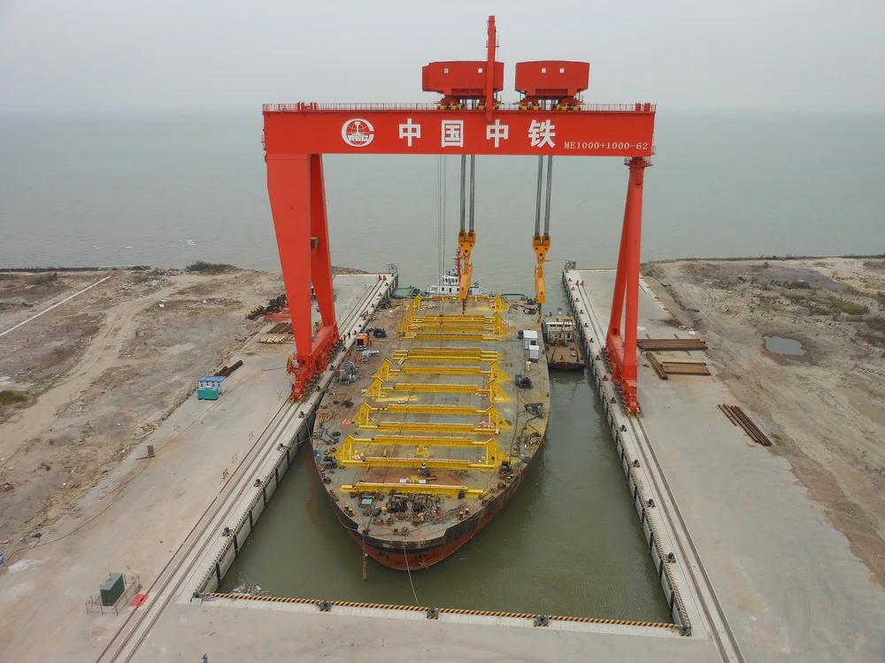 900T Shipbuilding Giant Gantry Crane for Sale