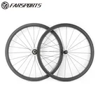 Clincher Road Bike Carbon Wheels 38MM Profile 25mm Width Road Clincher Bike Wheelset Hand Build Carbon Composite Bicycle Wheels from China