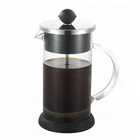 350ml/600ml Borosilicate Glass French Press Coffee Maker Pot With Stainless Steel Plunger