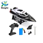 Remote Radio Boat night-light racing anti turn propeller RC high speed ship kits