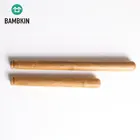FSC approved BAMBKIN long bamboo wood stick round pole product accessories part