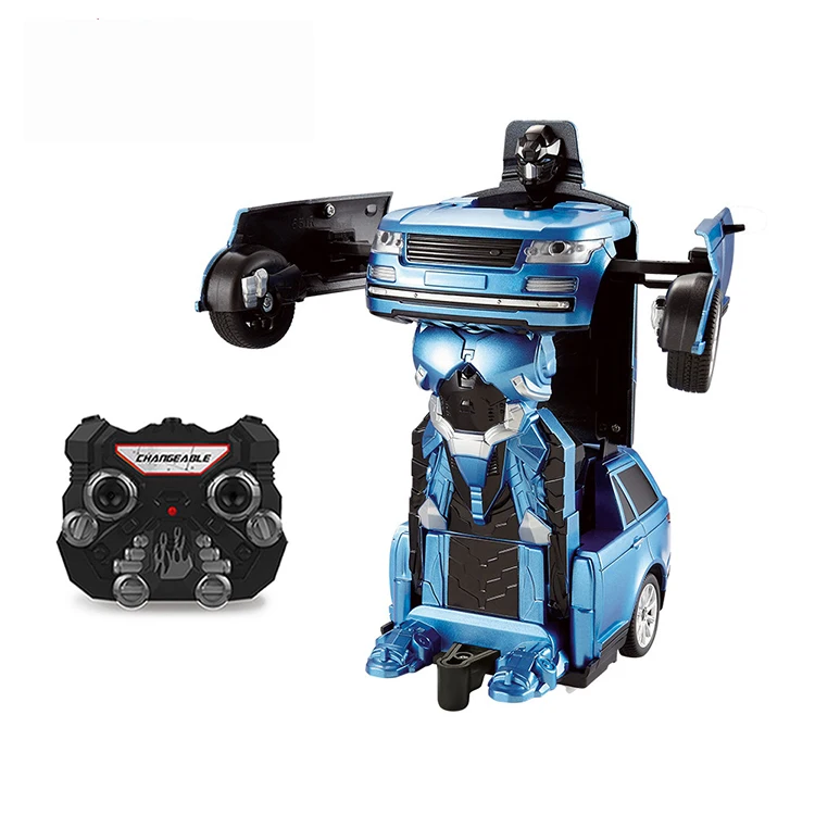 transforming robot rc car