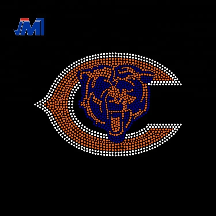 chicago bears rhinestone shirt