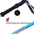 EVA grip telescopic aluminium 7075/6061 three section walking sticks