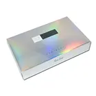 High quality nice paper cosmetics box for personal care packaging gradually changing color