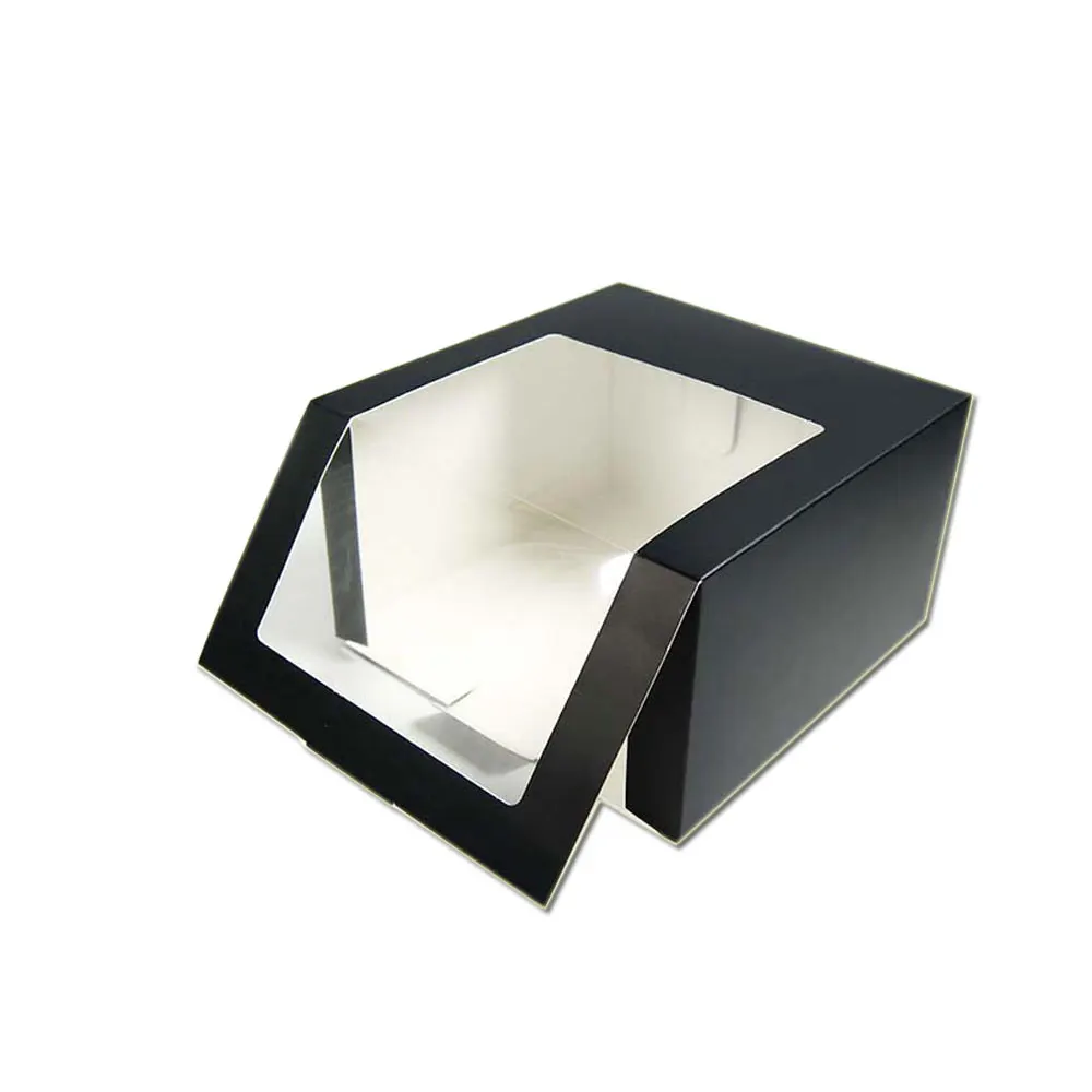 packaging barbie doll white toy paper gift box with clear window