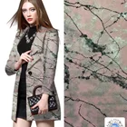Knitted Polyester Spandex Suede Fabric 90% Polyester 10% Spandex Scuba Suede Knit Fabric