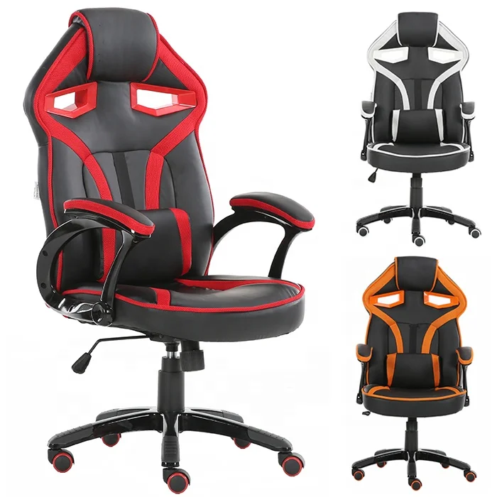 Supplier Pu Leather Pc Racing Seat Computer Gaming Chair For