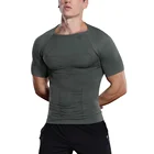 Men short Sleeve sport honeycomb seamless weaving t shirts , Male breathable quick dry t shirts MA61