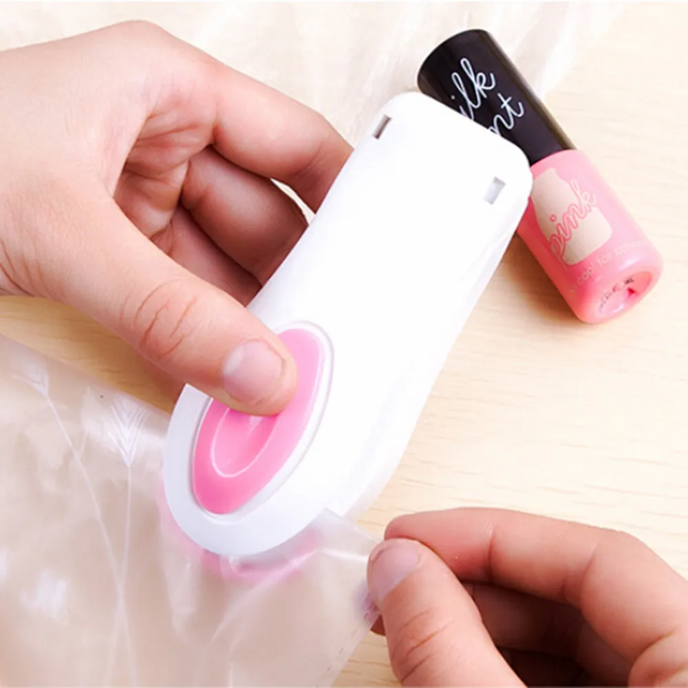 Random Color !!! Portable Mini Heat Sealing Machine Impulse Sealer Seal Packing Plastic Bag NEW hot selling