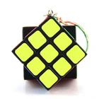 Logo custom wholesale interesting magic puzzle cube rubrik key ring For kids gift