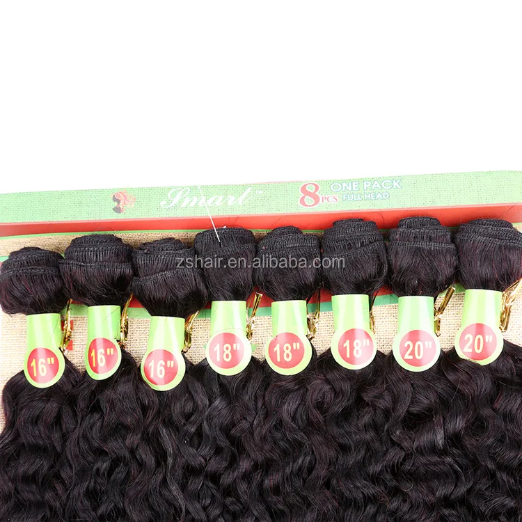 jerry curl 100% brazilian human hair weft for full head