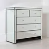 high quality dressing mirrored corner chest of drawers