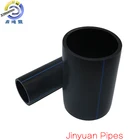 Bong water pipe blue plastic black steel mesh skeleton pe composite pipes