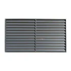 Yekalon Free Sample European Style Blinds Fixed Blade Outdoor Blinds Zinc Steel Metal Louver From China Manufacturer
