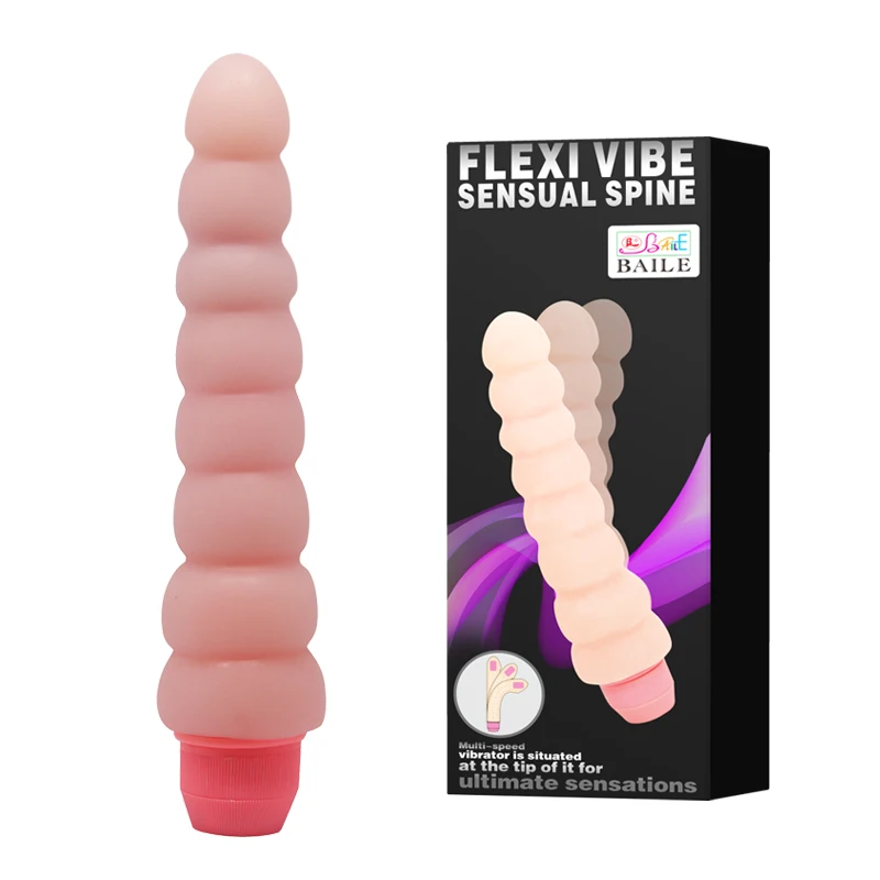 2018 Новый Искусственный Мягкий вибратор пенис массажер секс-игрушка для женщин