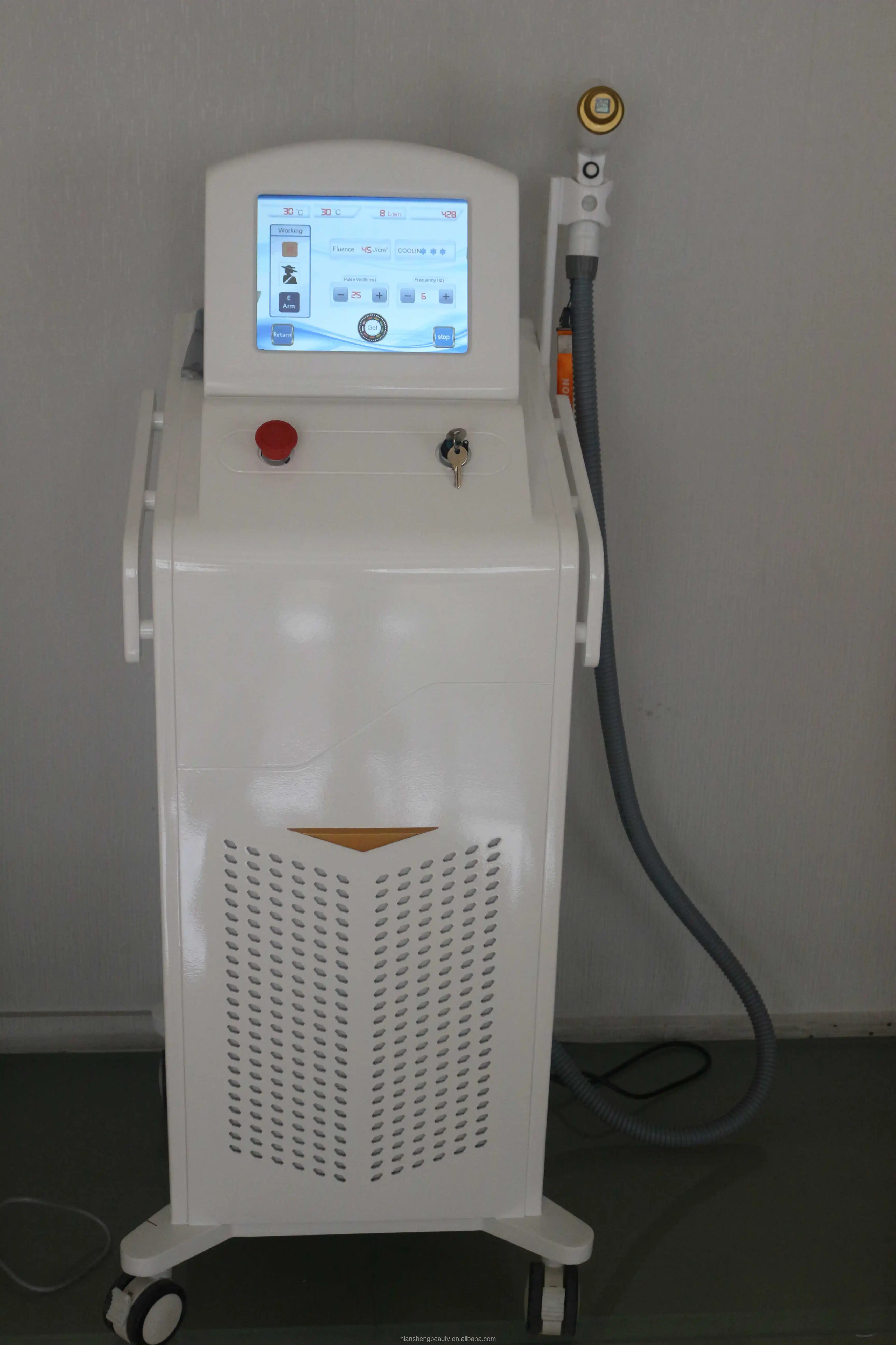 2019 New alexandrite laser 755 808 1064nm combination hair removal machine