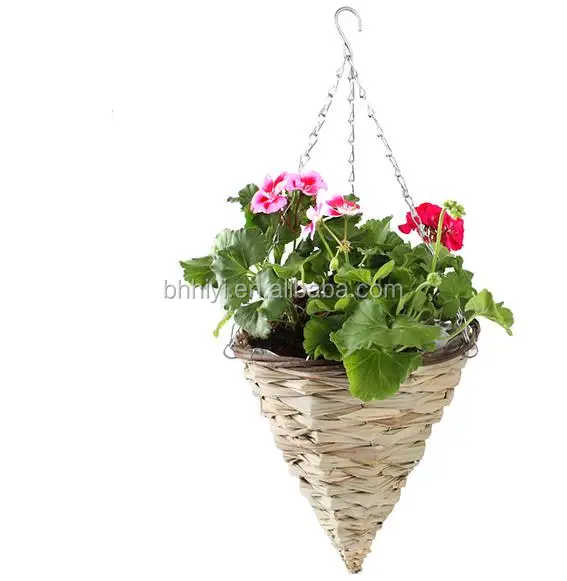 basket flower pot planter basket garden flexible home decoration