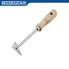 10*10cm Triangular shave hook with wooden handle scraper