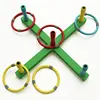 nbr foam rubber plastic ring toss garden quoits set kids outdoor games toys