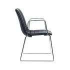 Chair Chair Chair High Quality Synthetic Leather Chair Home Furniture European Style Curvy Leisure Chair