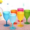 100ml Plastic Recyclable Colored Sets Gift Goblet Picnic Red Wine Glass