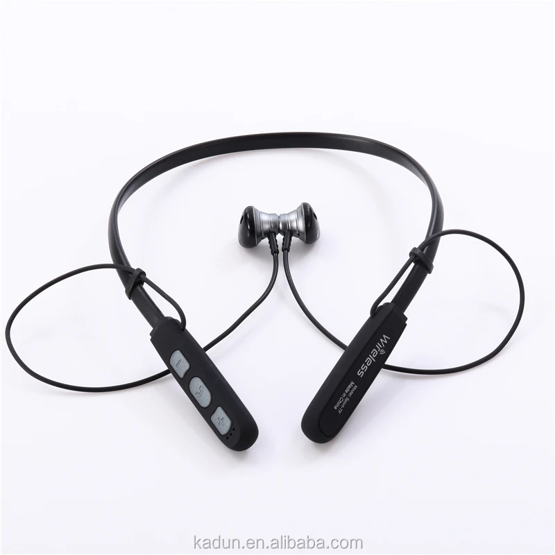 Kadun KD-355BT BT Wireless Ear Buds neckband With TF Card stereo headphone mp3 player - ANKUX.COM