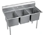 3 compartment NSF Stainless steel Customized Commercial Hotel Restaurant Kitchen Sink