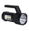 Hot Sale 1W+COB Super bright LED rechargeable plastic electric hand lamp