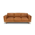 Modern living room furniture genuine leather sofa set