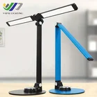Dimmable adjustable bedroom home office USB reading LED desk lamp with USB charging port