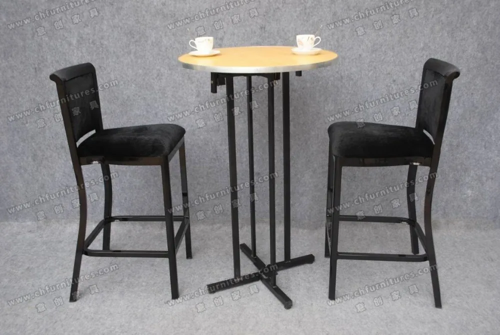 Wholesale High Top Melamine Folding Cocktail Table For Party Ycxt30